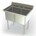 Two Compartment Utility Sink , 7 Top Slop Sink In Kitchen Category