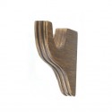 Unfinished Wood Brackets , 7 Unique Wood Curtain Rod Brackets In Others Category