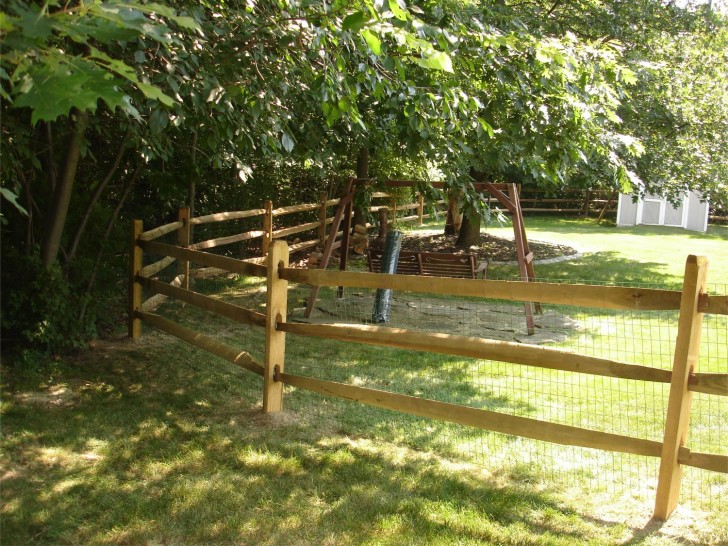 Others , 7 Gorgeous Split rail fence : Wood Split Rail Fence