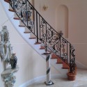 Wrought Iron Stair Railing , 8 Nice Wrought Iron Stair Railing In Interior Design Category