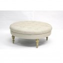Zentique Maison Tufted Round Ottoman , 7 Fabulous Round Tufted Ottoman In Furniture Category