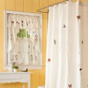  bathroom window curtains , 8 Stunning Shower Curtains With Matching Window Curtains In Others Category