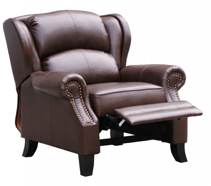 Furniture , 7 Ideal Leather wingback recliner :  Chaise Lounge