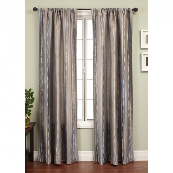 Others , 8 Nice Striped curtain panels :  Curtain Accessories