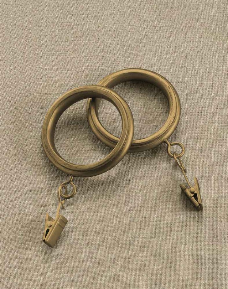 Others , 7 Hottest Curtain rings with clips :  Curtain Designs