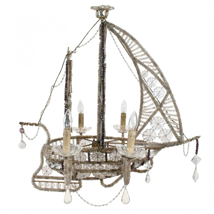 Lightning , 8 Stunning Pirate ship chandelier :  Dining Room Chandeliers