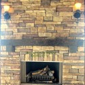 fireplace rustic mantle we , 7 Awesome Rustic Fireplace Mantels In Interior Design Category