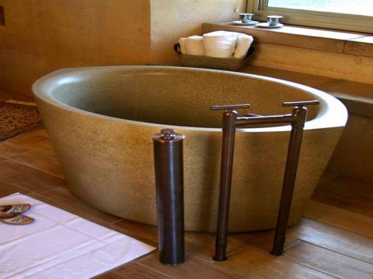 Bathroom , 7 Awesome Japanese soaking tub :  Japanese Hot Tubs