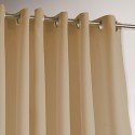 khaki gazebo grommet top curtain , 8 Cool Grommet Top Curtains In Others Category
