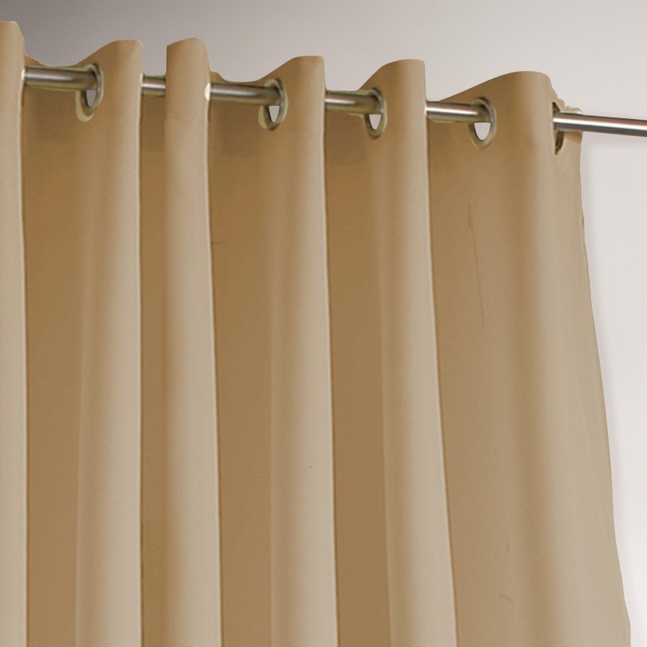 Others , 8 Cool Grommet top curtains : Khaki Gazebo Grommet Top Curtain