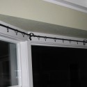 large bay window , 7 Hottest Curtain Rods For Bay Windows In Interior Design Category