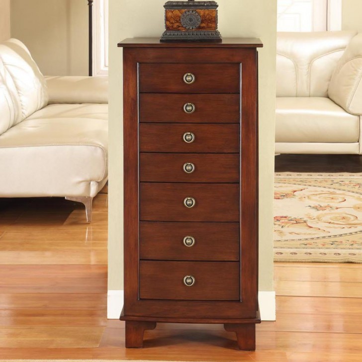 Furniture , 7 Excellent Locking jewelry armoire :  Locking Jewelry Armoires