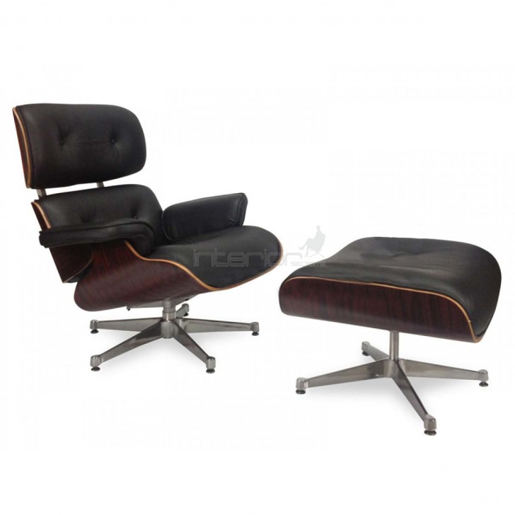 Furniture , 7 Awesome Eames lounge chair reproduction : Lounge Chair Ottoman