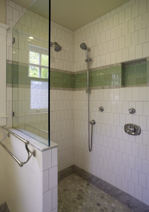 Bathroom , 7 Amazing Doorless shower :  Modern Bathroom Design