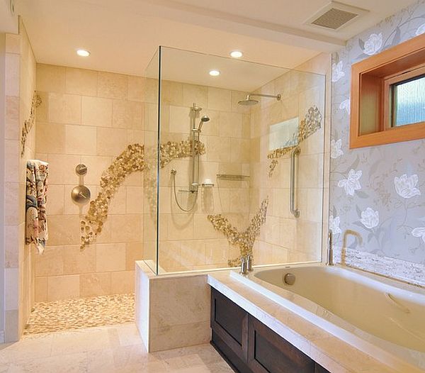 Bathroom , 7 Amazing Doorless shower : Modern Bathroom