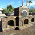 outdoor fireplace , 8 Hottest Outdoor Fireplace With Pizza Oven In Homes Category