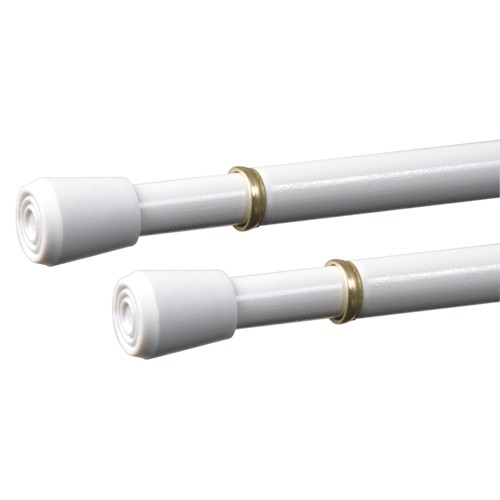 Others , 6 Ideal Spring Tension Curtain Rods :  panel curtains