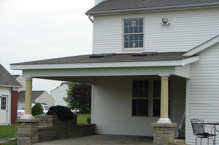 Homes , 6 Ideal Patio overhang :  Porch Designs