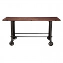 Furniture , 7 Ideal Reclaimed wood console table :  reclaimed teak furniture