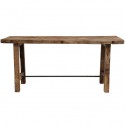 Furniture , 7 Ideal Reclaimed wood console table : reclaimed wood console table