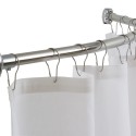 Bathroom , 8 Top Curved shower curtain rod : rounded shower