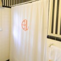 shower curtain , 8 Ideal Monogram Shower Curtain In Others Category