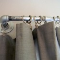  spring loaded curtain rail , 8 Awesome Contemporary Curtain Rods In Others Category