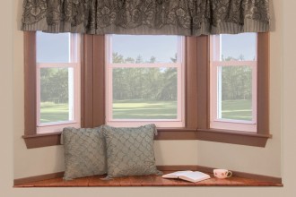 1000x970px 7 Cool Bay Window Curtain Rods Picture in Others