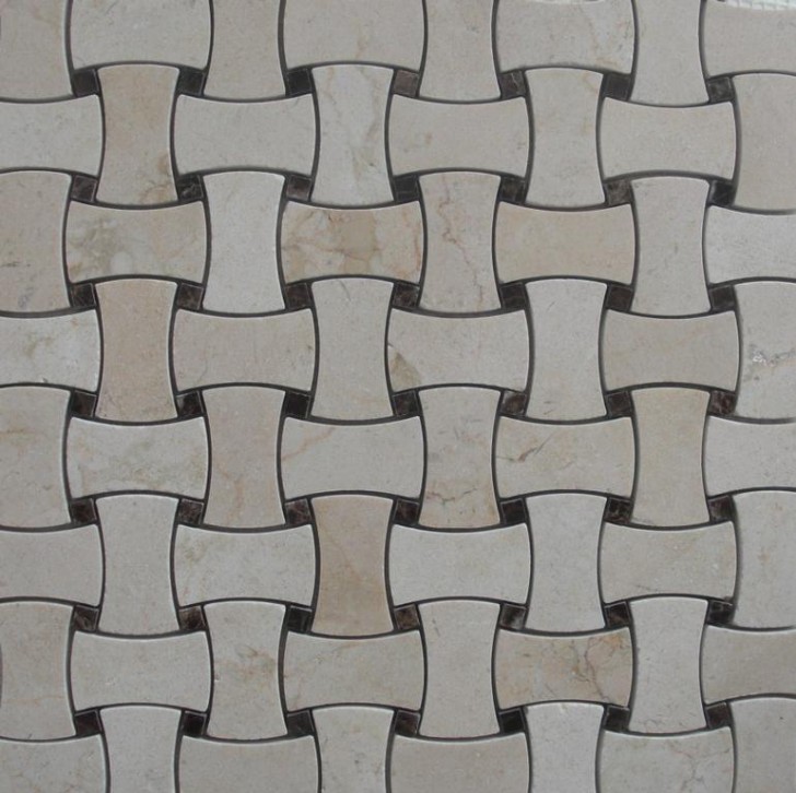 Others , 7 Ideal Basket weave tile : Weave Marble Mosaic Tile