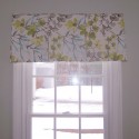  white curtain , 8 Top Box Pleat Valance In Interior Design Category