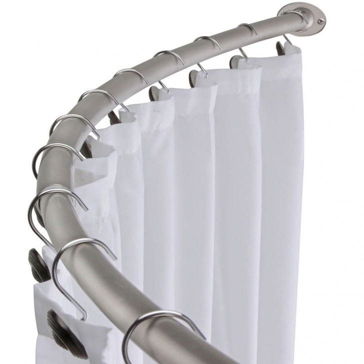 Others , 7 Gorgeous Brushed nickel curtain rods :  Window Curtain