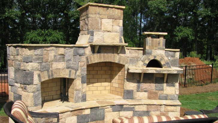Homes , 8 Hottest Outdoor Fireplace With Pizza Oven :  wood fired pizza oven