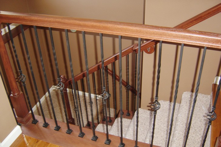 Others , 6 Fabulous Wrought iron spindles :  Wrought Iron Railing