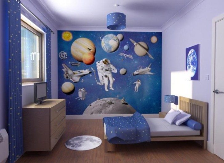 Bedroom , 11 Fabulous Boy decorations for bedroom : Best Painting Ideas For Kid’s Bedroom