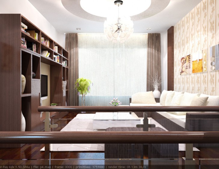 Living Room , 10 Superb Bookshelves living room : Bookshelves Living Room Design Ideas