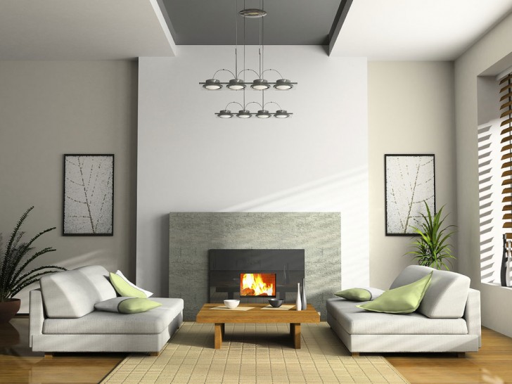 Living Room , 10 Charming Designing living rooms : Minimalist Living Room