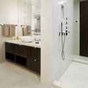 Bathroom , 10 Gorgeous Bathroom mirror ideas on wall : Small Apartment Bathroom Ideas With Mirror Walls