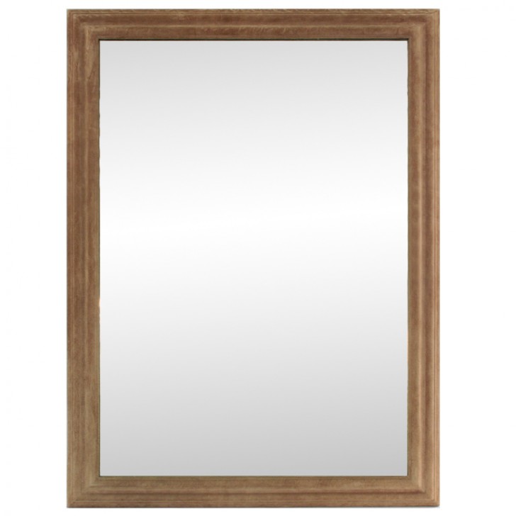 Furniture , 9 Stunning Mirrors without frames : Suede Frame Mirror By Karl Springer