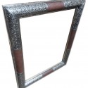 Wooden and metal handmade Frame , 9 Stunning Mirrors Without Frames In Furniture Category