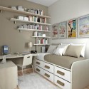diy storage ideas for small bedrooms , 12 Good Shelving Ideas For Bedrooms In Bedroom Category