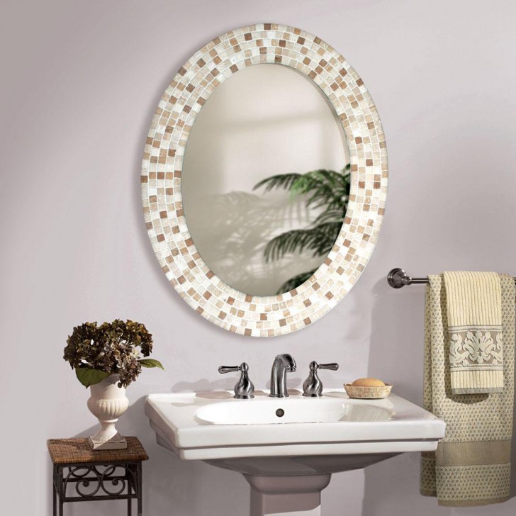 Bathroom , 8 Charming Ornate bathroom mirrors :  Vanity Mirror