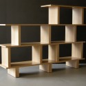 Furniture , 11 Ideal Bookshelves as room dividers : Bookcase Room Divider