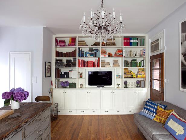 Furniture , 9 Fabulous Living Room Bookshelves : Bookshelf Decorating Tips