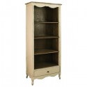 Bordeaux Distressed Cream Bookcase , 8 Ultimate Cream Bookshelves In Furniture Category