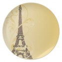 Eiffel Tower with Scrolls Dinner Plates , 10 Awesome Eiffel Tower Dishes In Others Category