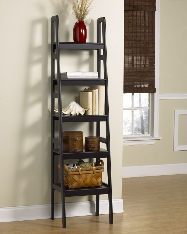 Furniture , 7 Top Ladder bookshelves ikea : Extraordinary Five Tier Ikea