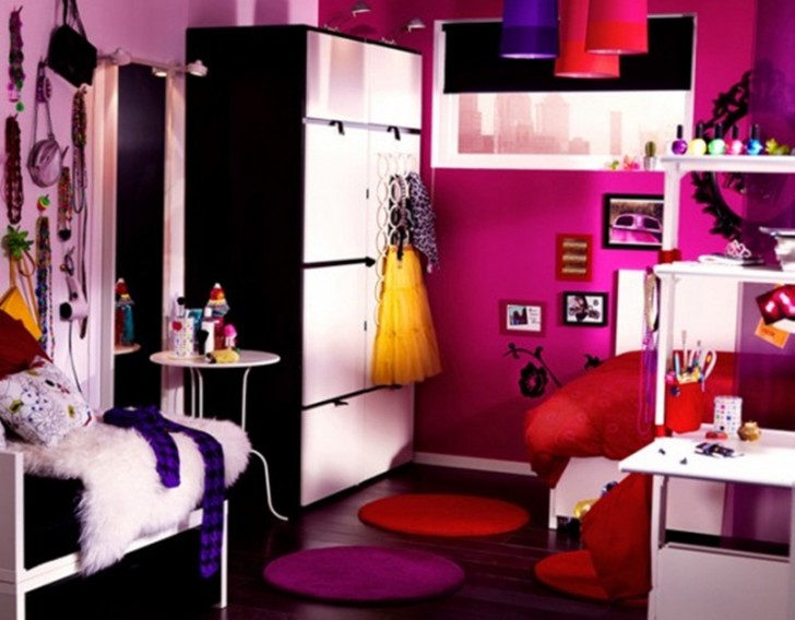 Bedroom , 9 Awesome Ikea bedrooms for kids : Feminim Creatif Bedroom Design