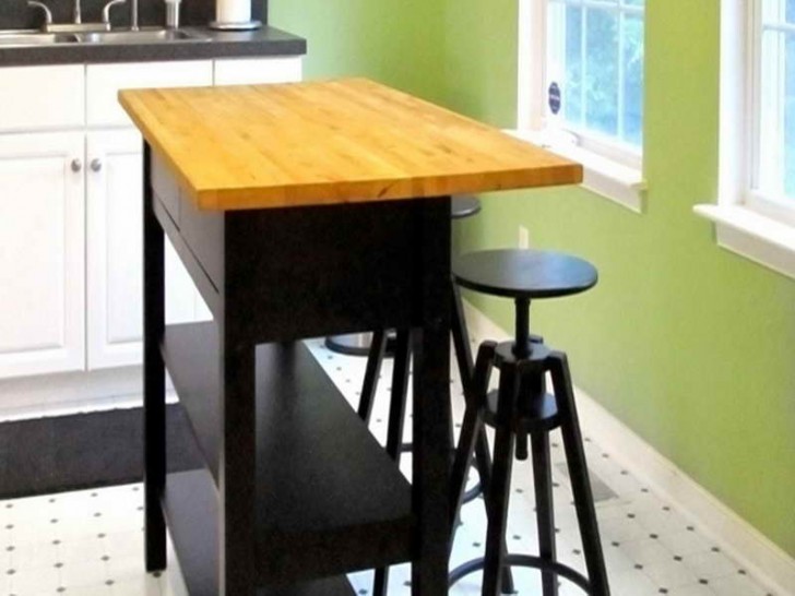 Furniture , 9 Good Small kitchen tables ikea : Install IKEA Island Kitchen Table