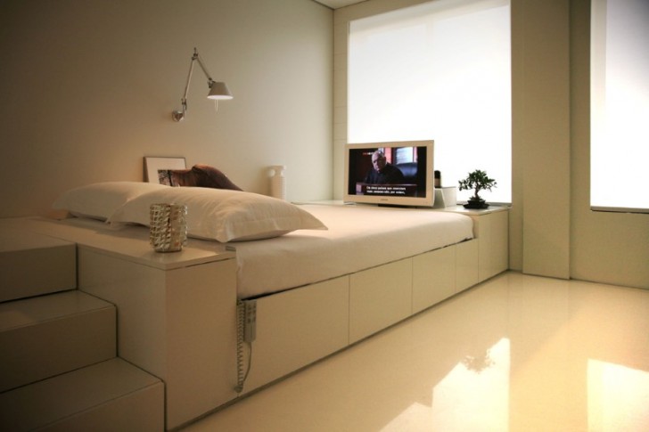 Bedroom , 8 Amazing Space saving furniture bedroom : Space Saving Bedroom Furniture