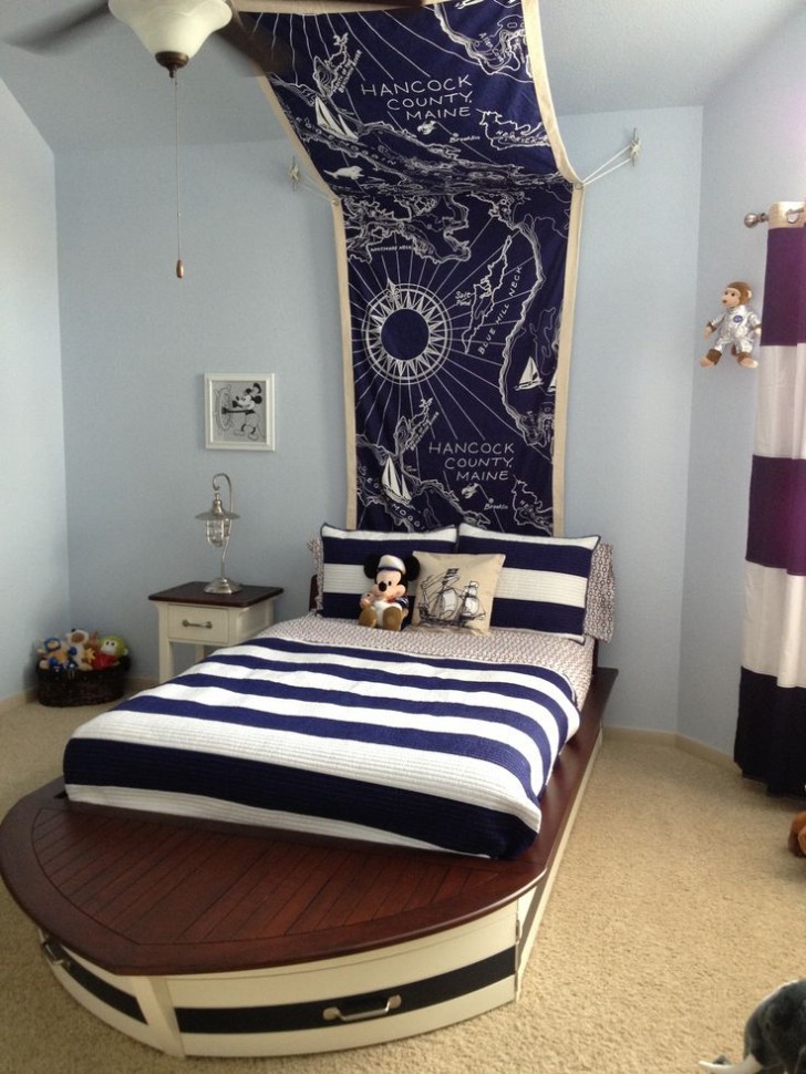 Bedroom , 10 Ultimate Boat beds for boys : Via Kesía Mata Power